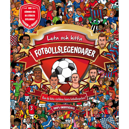 Legind Fotbollslegender : En leta och hitta-bok