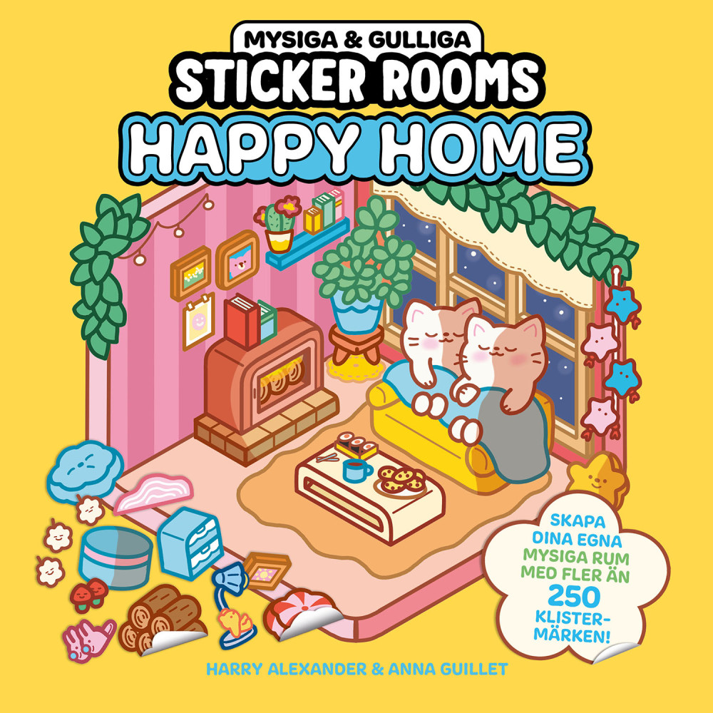 Produktbild för Cozy Stickers : Happy Home