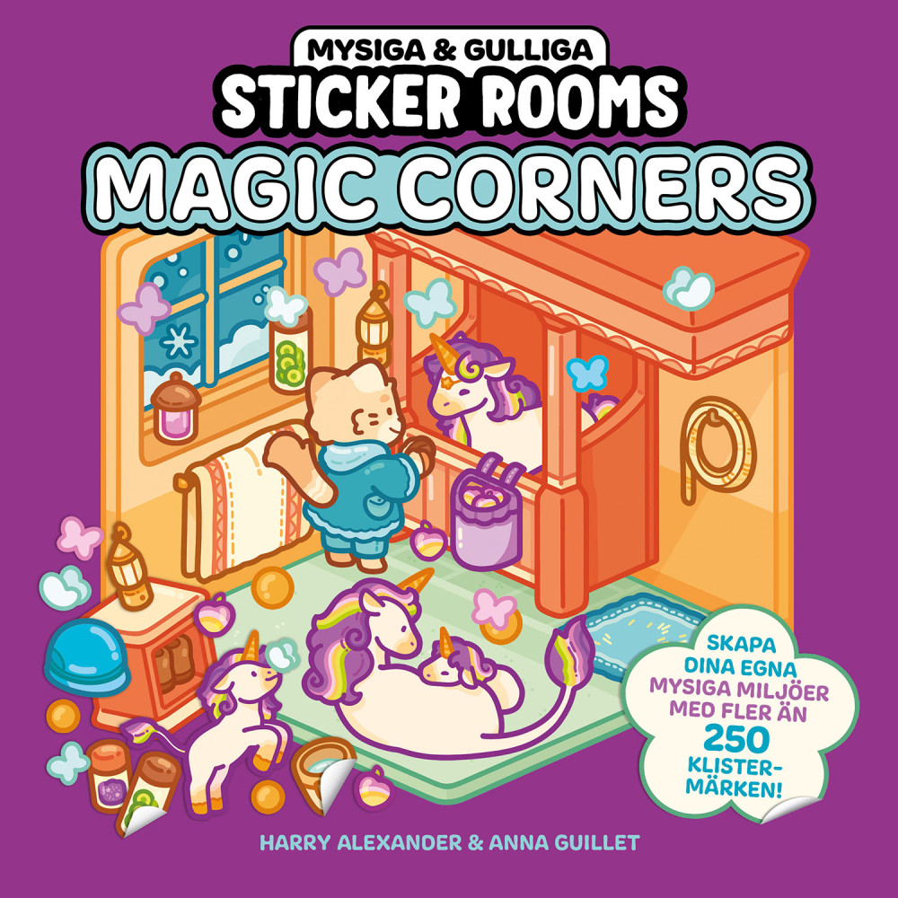 Produktbild för Cozy Stickers : Magic Corners