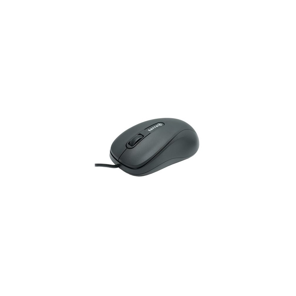 Produktbild för TERRA 1500 - mus - USB - svart