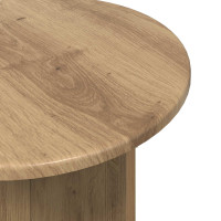 Produktbild för Sidobordsset med lagring 2 pcs Artisan-ek Konstruerat trä