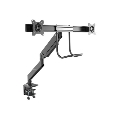 StarTech.com StarTech.com Dubbel monitorarm - Kraftig - Genomföring/Skrivbordfäste monteringssats - justerbar arm - för 2 monitorer - svart