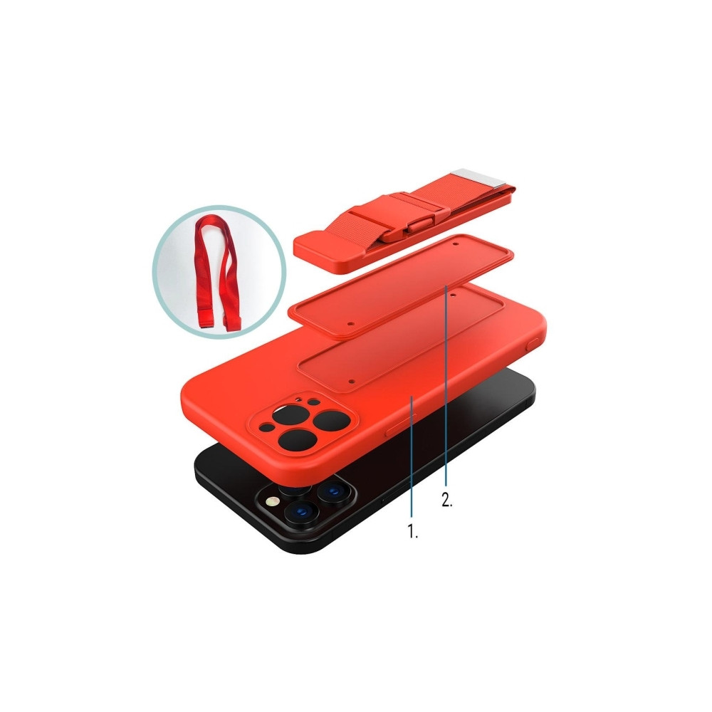 Produktbild för Rope case gelrem med kedjeväska/nyckelbandsrem Xiaomi Redmi...