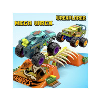Produktbild för Mattel MEGA Hot Wheels Monster Trucks Mega-Wrex Bone Crash S...