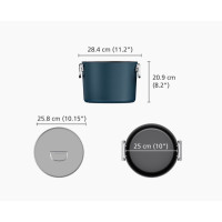 Produktbild för Joseph Joseph Space, Blå, Keramiska, Elektrisk, gas, halogen...