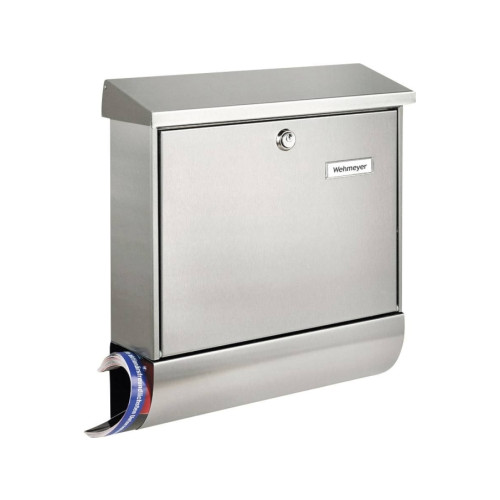 Burg-Wachter Kg Postbox Burg Wächter AMRUM-SET 38670 NI Rostfritt stål Silve...