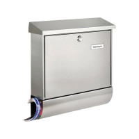 Produktbild för Postbox Burg Wächter AMRUM-SET 38670 NI Rostfritt stål Silve...