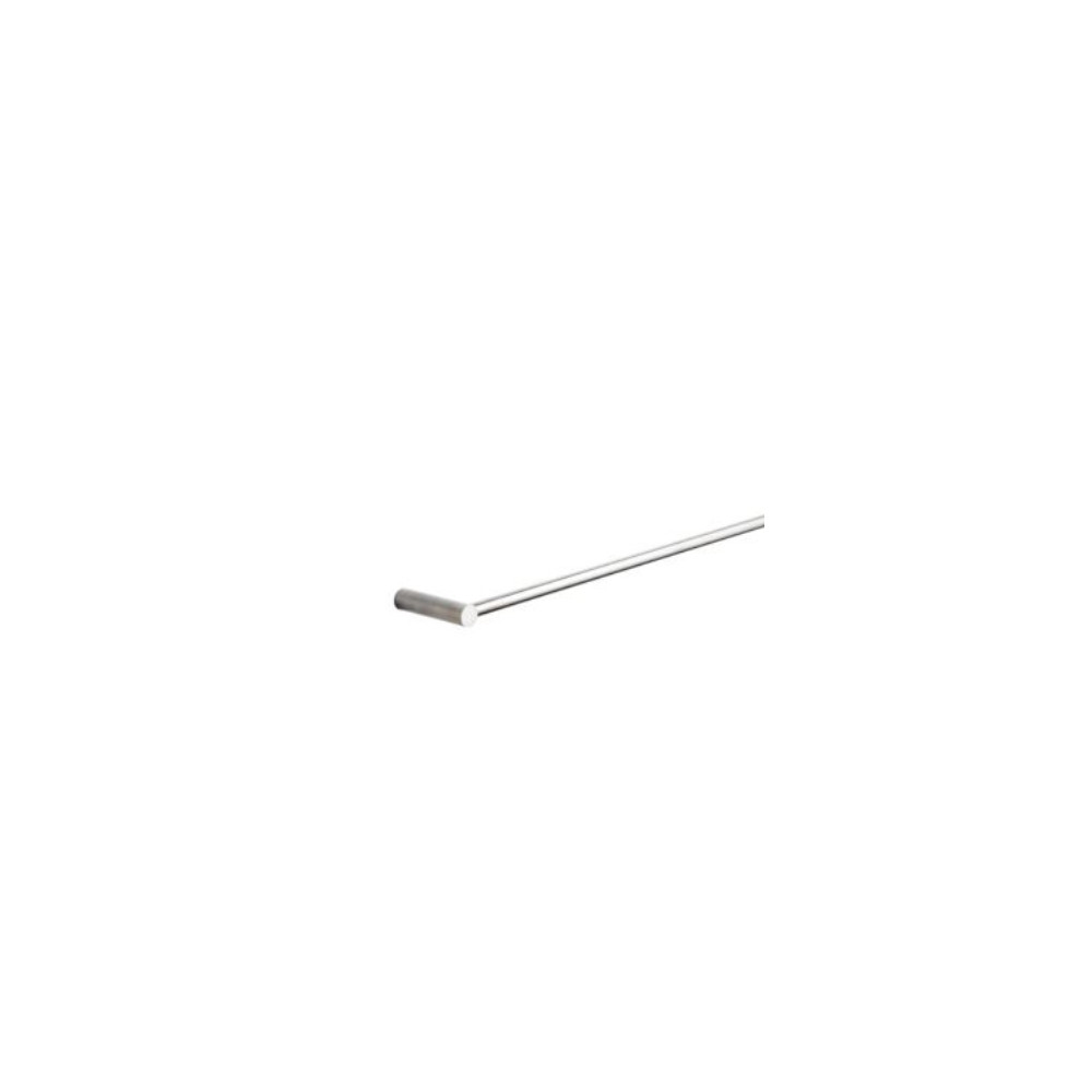 Produktbild för Pressalit handdukshållare, enkel 60 x 8,5 cm, borstat RF-stå...