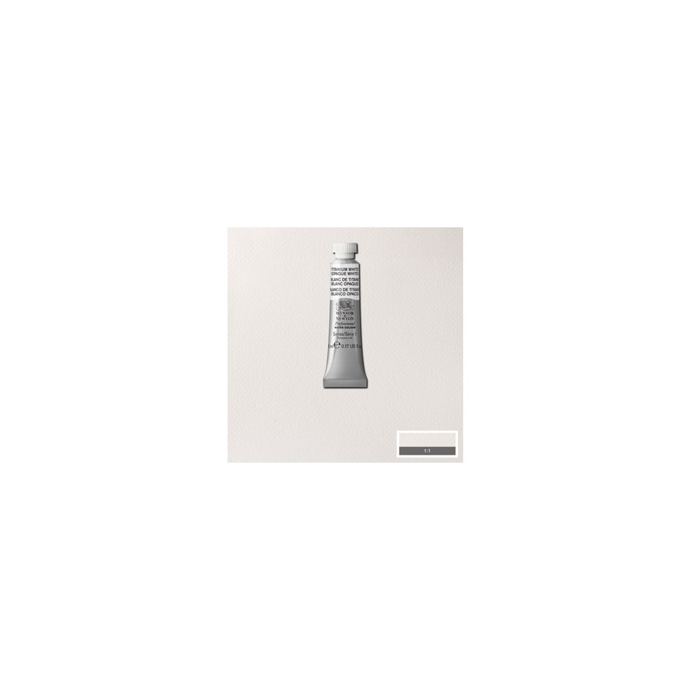 Produktbild för SmartMax Watercolour professionell 5 ml Titanium White (Opaq...