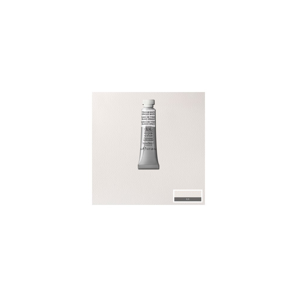 Produktbild för SmartMax Watercolour professionell 5 ml Titanium White (Opaq...