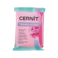 Produktbild för The Clay and Paint Factory Modelina Cernit transparant rubin...