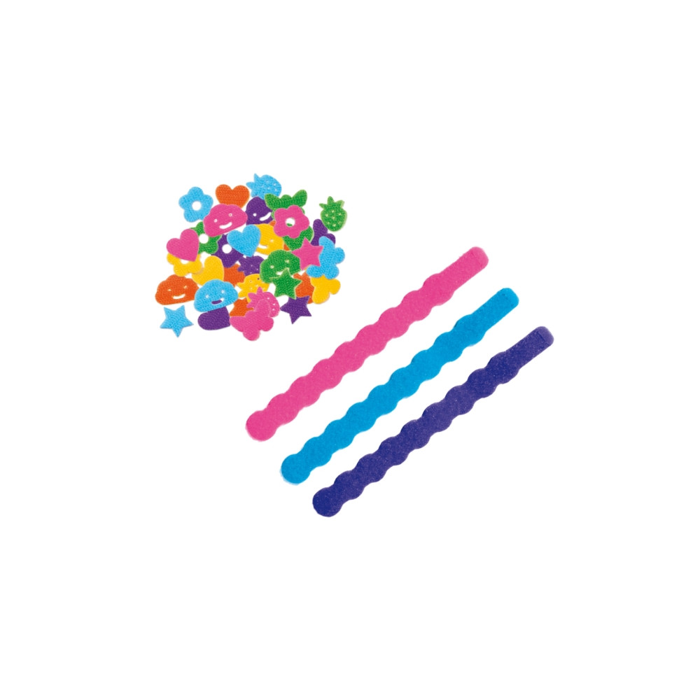 Produktbild för SES Creative Velcro bracelets, Kit för tillverkning av armba...
