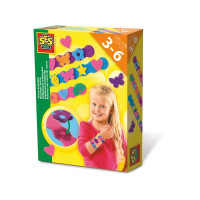 Produktbild för SES Creative Velcro bracelets, Kit för tillverkning av armba...