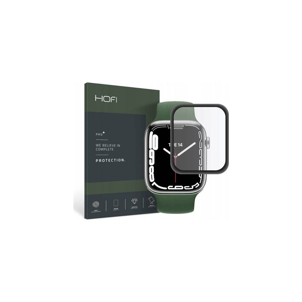 Produktbild för Hofi Glass Hofi Hybrid Pro + Apple Watch 7 45mm Black hybrid...