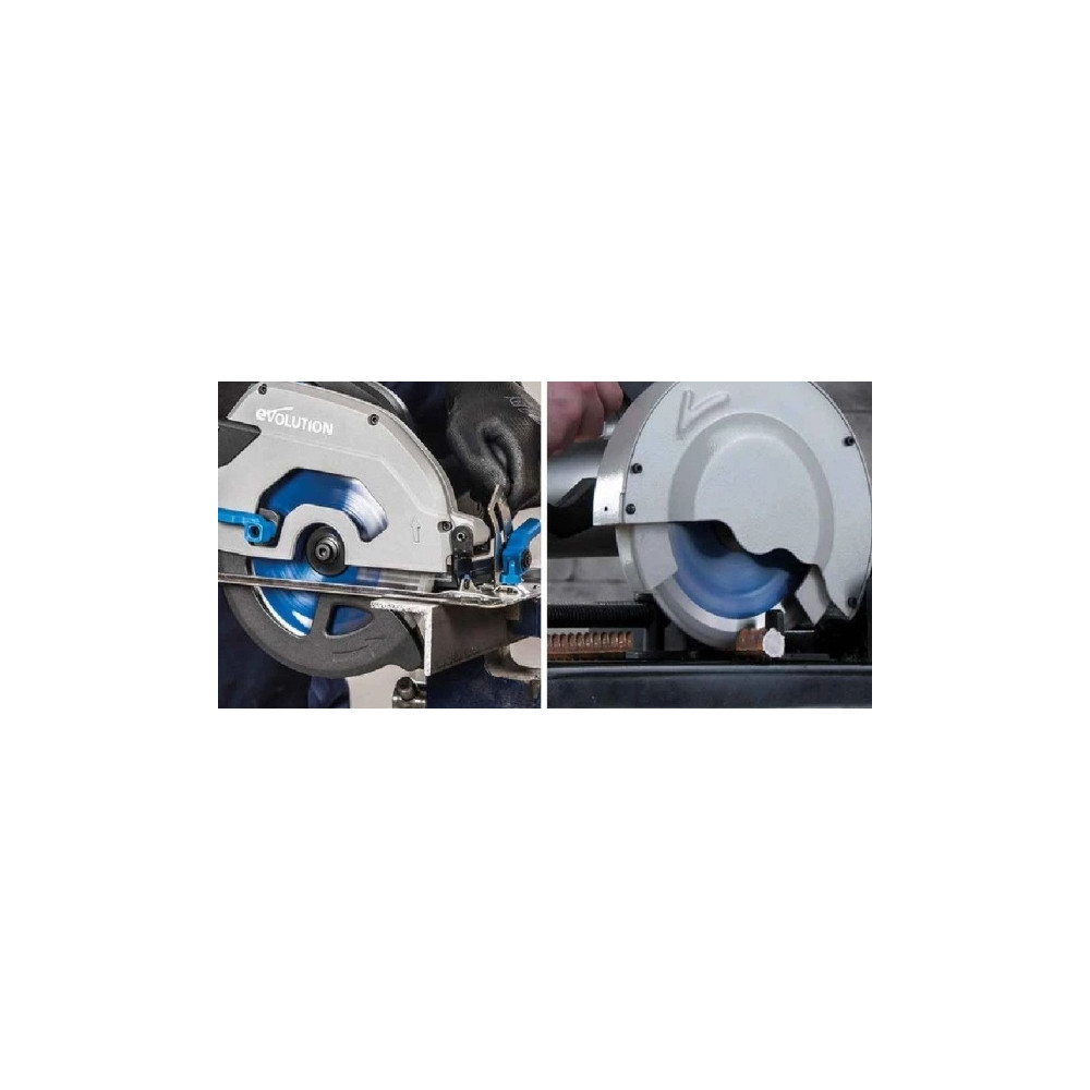 Produktbild för Evolution hårdmetall cirkelsågklinga TCT för stål 185 mm (EV...