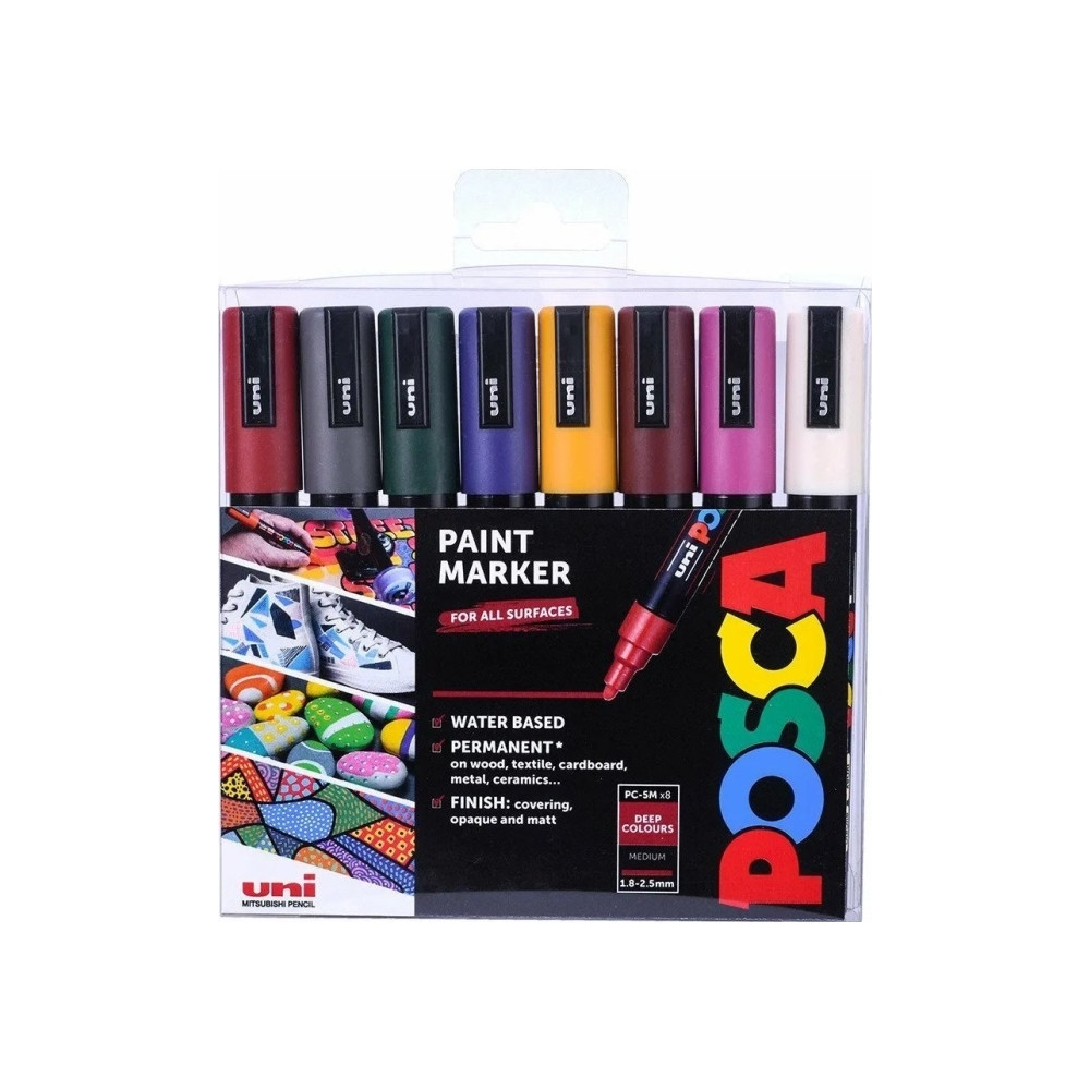 Produktbild för Posca PC5M medium spets