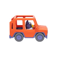 Produktbild för Bluey, Stor Heeler Familjebil 4WD med Bluey Gosedjur. Bilhöj...