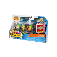 Produktbild för Despicable Me 4, 5 cm Mini Mayhem Figurer 4 st pk., 2 varian...