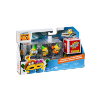 Produktbild för Despicable Me 4, 5 cm Mini Mayhem Figurer 4 st pk., 2 varian...