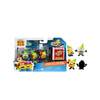 Produktbild för Despicable Me 4, 5 cm Mini Mayhem Figurer 4 st pk., 2 varian...
