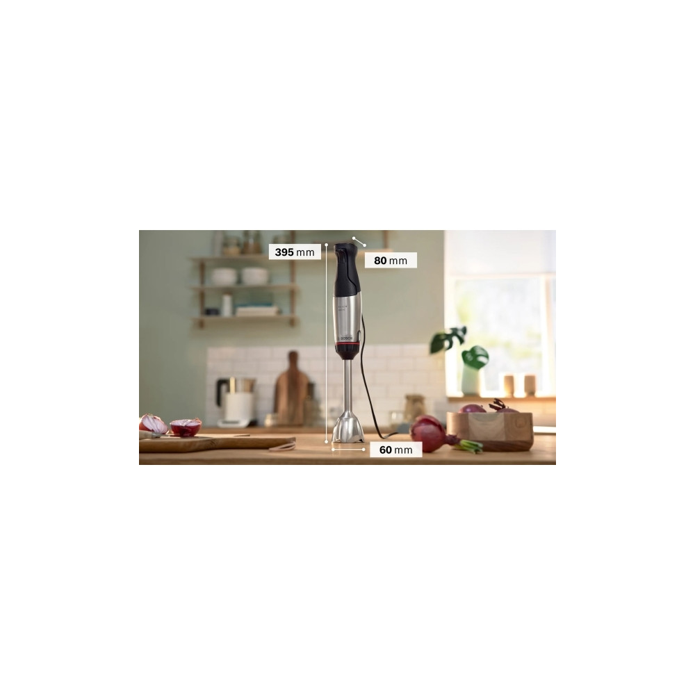 Produktbild för Bosch Serie 6 MSM6M621, Stavmixer, 0,5 l, 1,4 m, 1000 W, Sva...