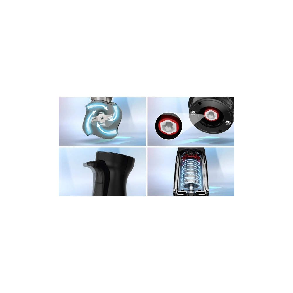 Produktbild för Bosch Serie 6 MSM6M621, Stavmixer, 0,5 l, 1,4 m, 1000 W, Sva...