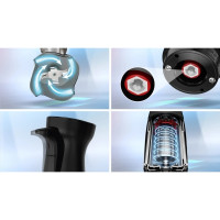 Produktbild för Bosch Serie 6 MSM6M621, Stavmixer, 0,5 l, 1,4 m, 1000 W, Sva...