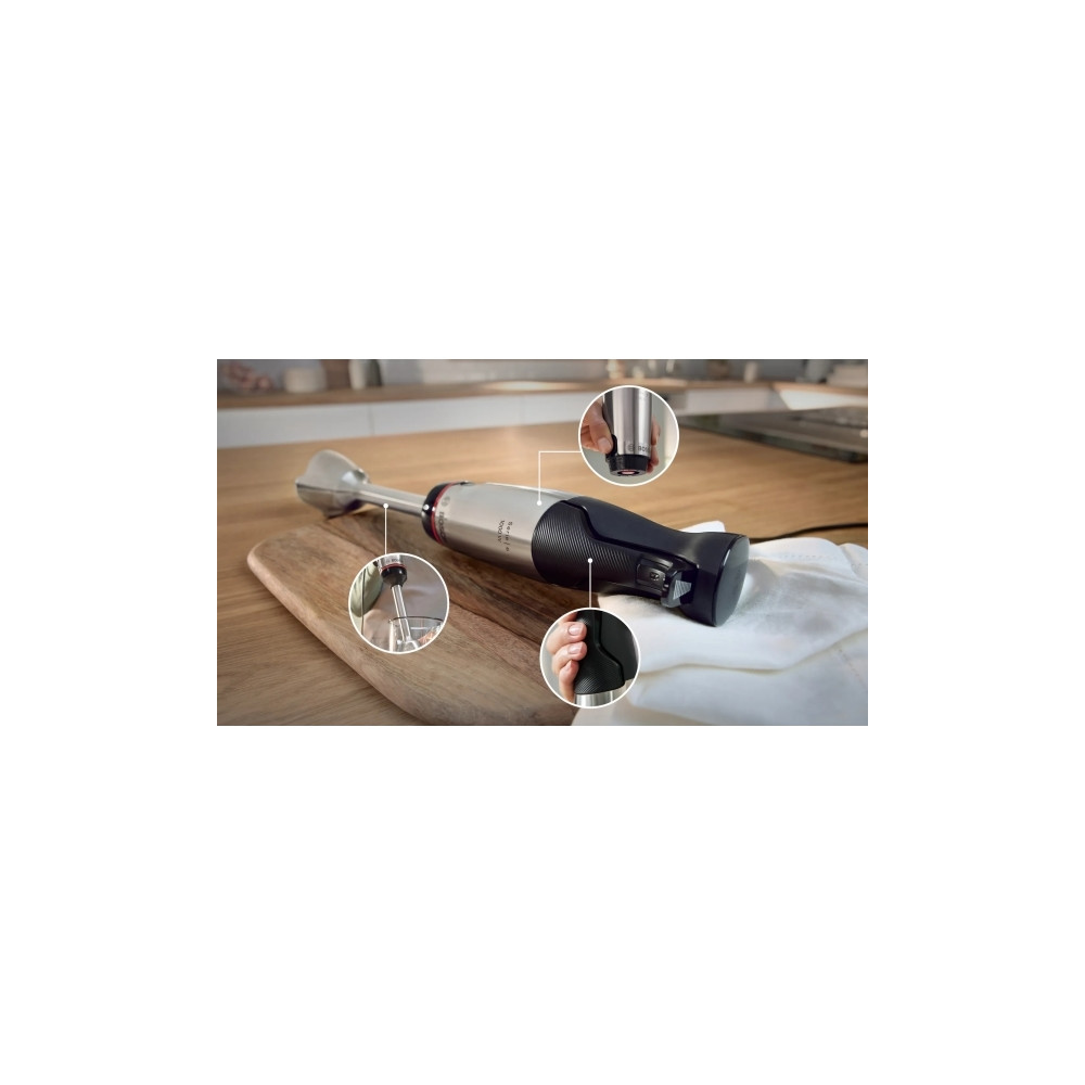 Produktbild för Bosch Serie 6 MSM6M621, Stavmixer, 0,5 l, 1,4 m, 1000 W, Sva...