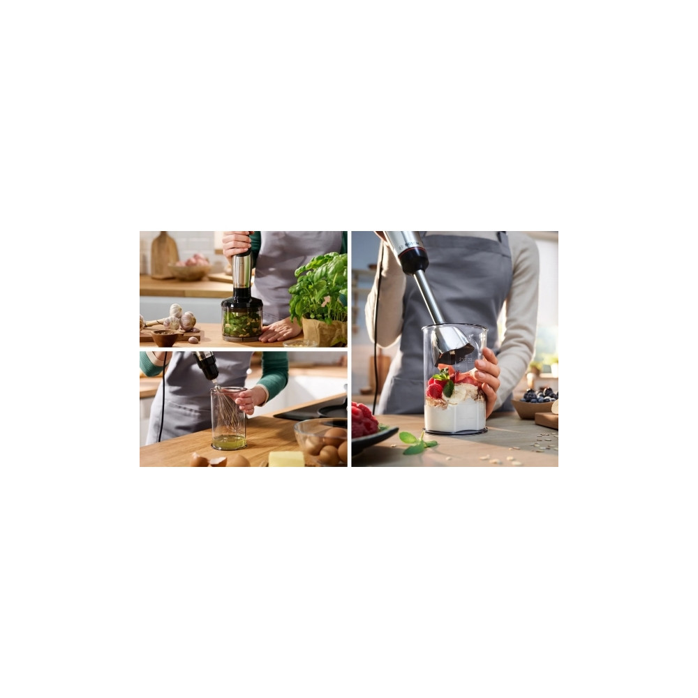 Produktbild för Bosch Serie 6 MSM6M621, Stavmixer, 0,5 l, 1,4 m, 1000 W, Sva...