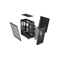 Produktbild för Corsair 3200D RS, Midi Tower, PC, Grå, ATX, Mini-ATX, micro...