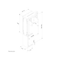 Produktbild för Neomounts CPU-D100