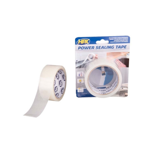 HPX HPX enkelhäftande tätningstejp halvtransparent 38 mm x 1,5 m