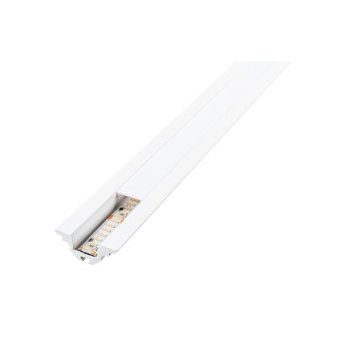 sg armaturen SG ARMATUREN StripLine 1,8 m vit hörnprofil
