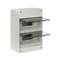 Produktbild för Marlanvil hermetisk kopplingsskåp infällt 24-modul Roz/12-24...
