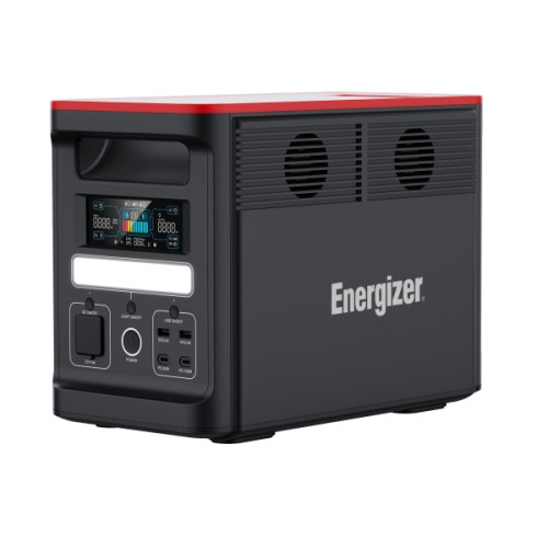 ENERGIZER Energizer 1536Wh nödströmsanläggning med 1800W uteffekt, sva...