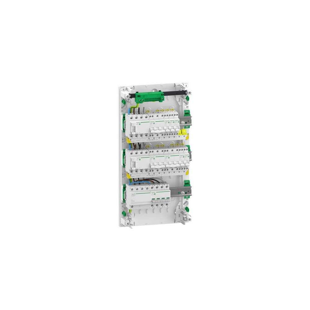 Produktbild för SCHNEIDER ELECTRIC färdigmonterad Resi9 XP PW gruppcentral,...