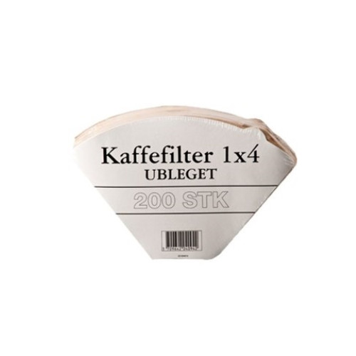 Diverse Kaffefilter 1x4