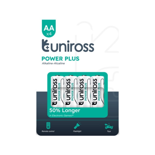 Uniross Batteries Uniross Power Plus AA / LR6 standardbatterier 2700 mAh, 40 s...