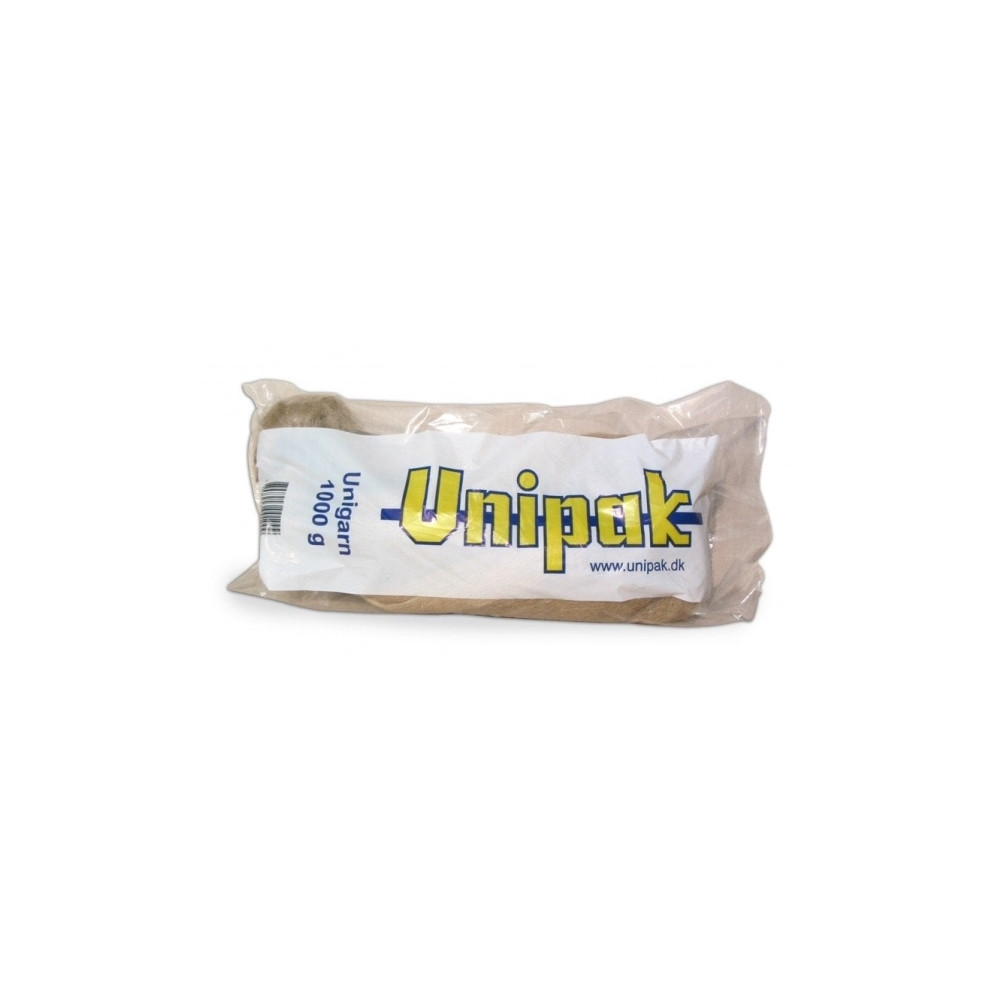 Produktbild för Unigarn 200 g buntpack garn för tätning av gängskarvar med U...