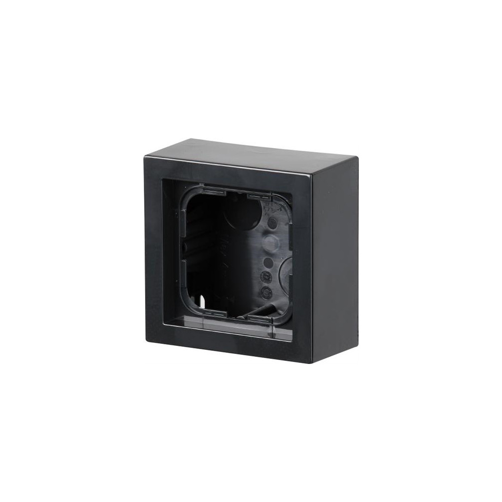 Produktbild för ABB Impressivo underlag 1 modul antracit högblank (RAL7021)...