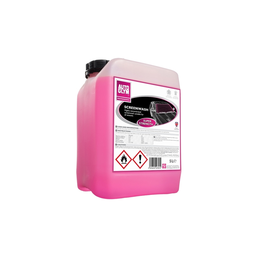 Produktbild för Autoglym Screenwash Super Strength 5L spolarvätska koncentra...