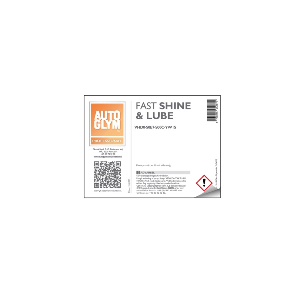 Produktbild för Autoglym Fast Shine & Lube