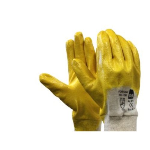 OTTO SCHACHNER Handske fortuna yellow storlek 10