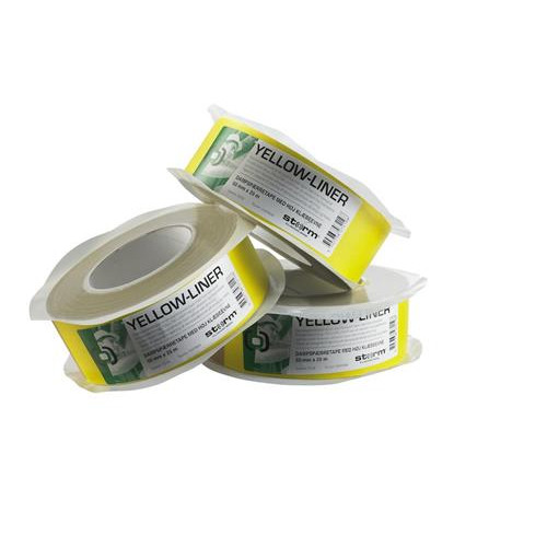 Solar Plus YELLOW-LINER tejp 50 mm x 25 m flexibel ångspärrtejp för per...