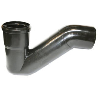 Produktbild för PURUS MaxiFlex Ø75 mm självrensande P-vattenlås 85° i PP-pla...