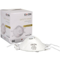 Produktbild för Dammmask med ventil FFP3NR D för fasta partiklar och flytand...