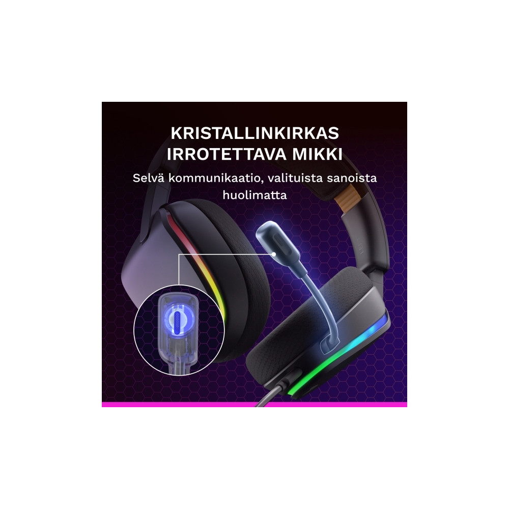 Produktbild för Glorious Gaming Glorious GHS Eternal RGB – RGB-stereoheadset...