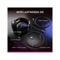 Produktbild för Glorious Gaming Glorious GHS Eternal RGB – RGB-stereoheadset...