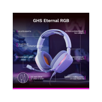 Produktbild för Glorious Gaming Glorious GHS Eternal RGB – RGB-stereoheadset...