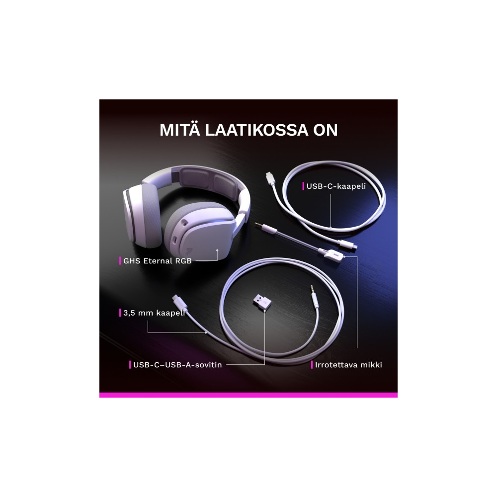 Produktbild för Glorious Gaming Glorious GHS Eternal RGB – RGB-stereoheadset...